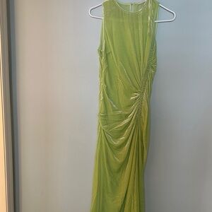 Ulla Johnson Lime Green Maxi Dress